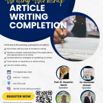 WRITING WORKSHOP: ARTICLE WRITING COMPLETION