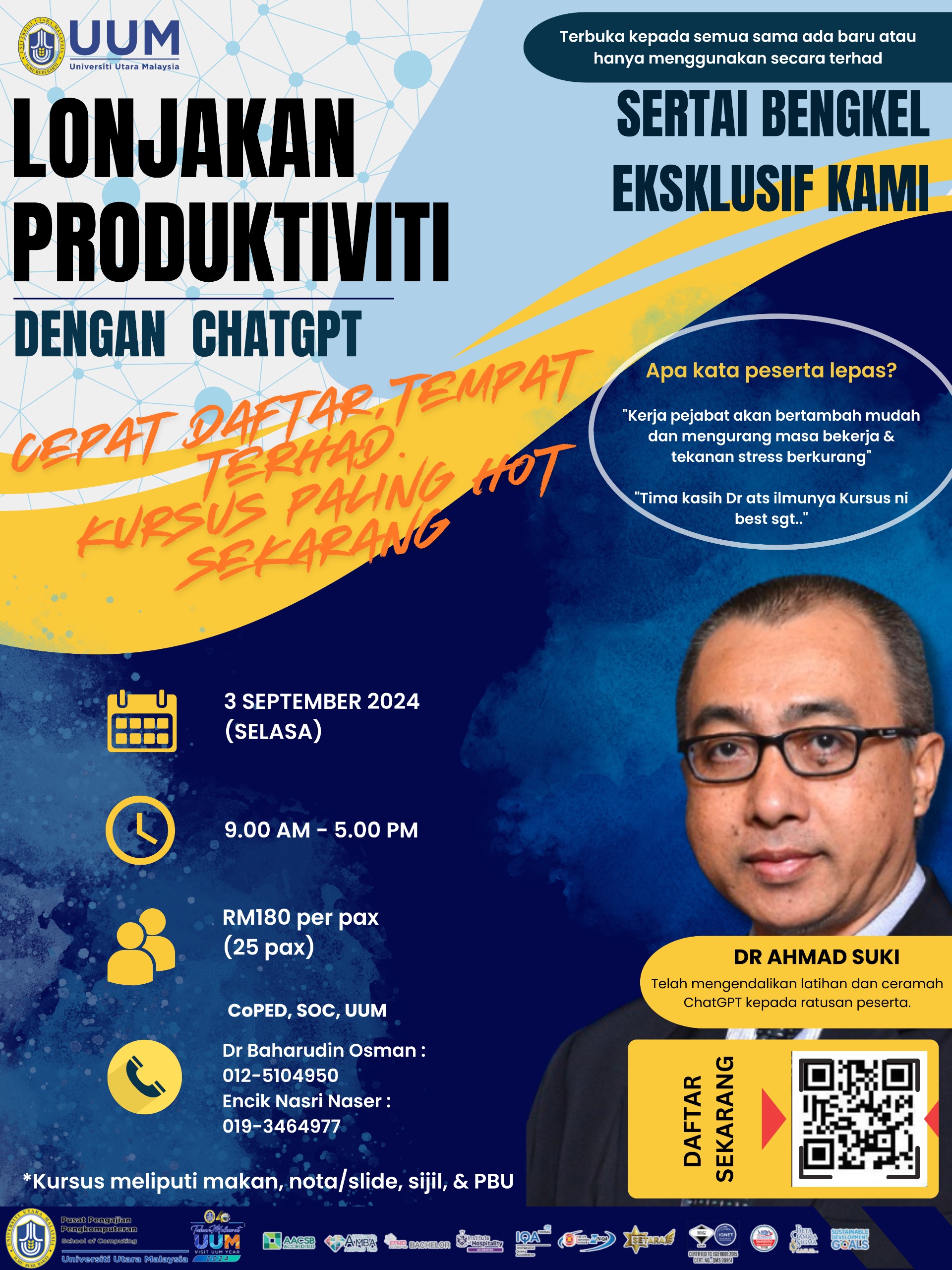 KURSUS LONJAKAN PRODUKTIVITI DENGAN CHATGPT