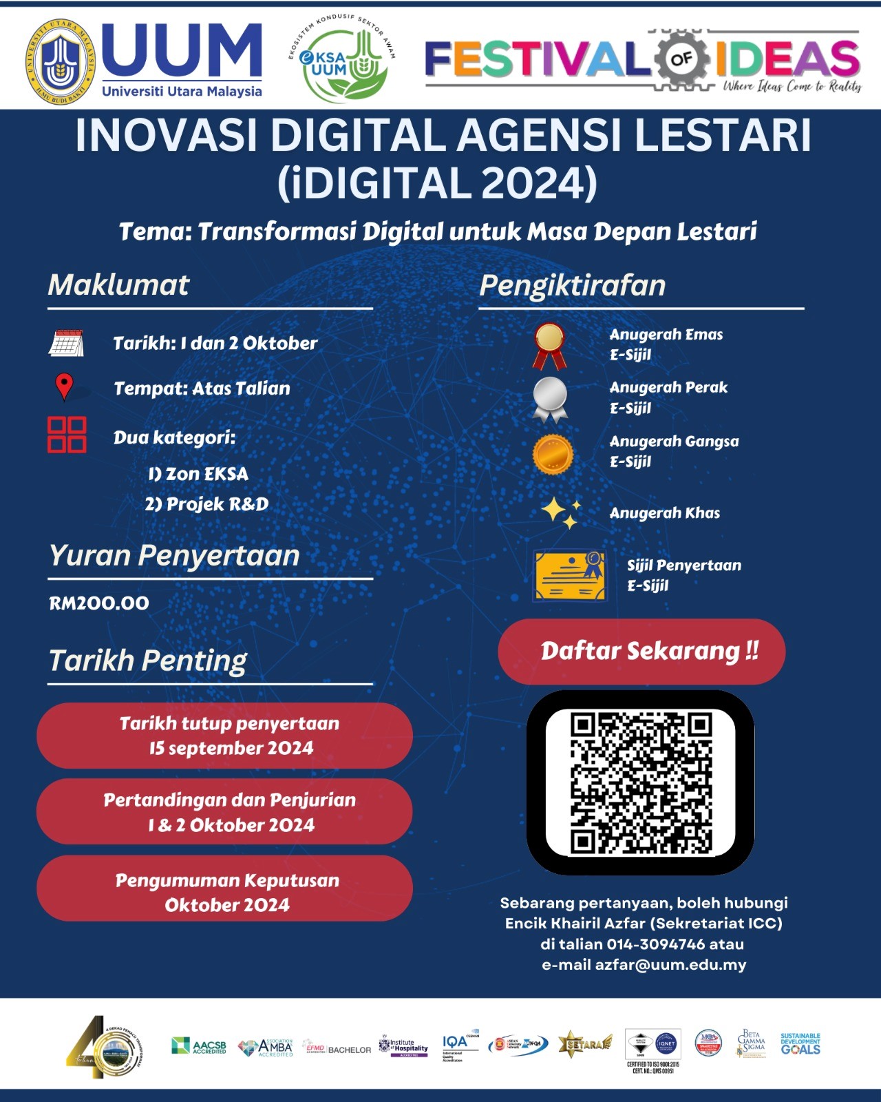 PERTANDINGAN INOVASI DIGITAL AGENSI LESTARI (iDIGITAL 2024)