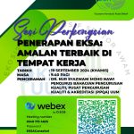 SLOT PERKONGSIAN PENERAPAN EKSA : AMALAN TERBAIK DI TEMPAT KERJA