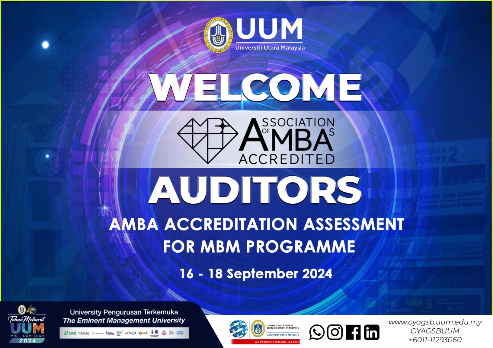 AMBA ACCREDITATION ASSESSMENT FOR MBM PROGRAMME