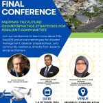 GEODRR FINAL CONFERENCE & PROJECT MEETING - MAPPING THE FUTURE: GEOINFORMATICS STRATEGIES FOR RESILIENT COMMUNITIES