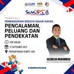 [SUKIPT-6 2024] SESI TOWNHALL - PEMBANGUNAN KERJAYA DALAM SUKAN : PENGALAMAN, PELUANG DAN PENDEKATAN