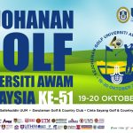 KEJOHANAN GOLF UNIVERSITI AWAM MALAYSIA KALI KE-51